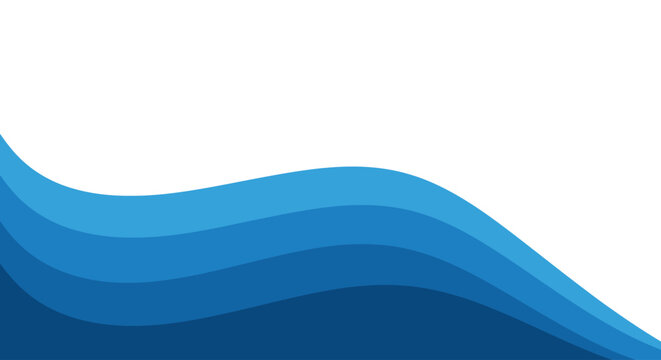 Dynamic blue wave graphic illustrating the importance of water conservation and global efforts for World Water Day, symbolizing purity, flow, and sustainability for a better future