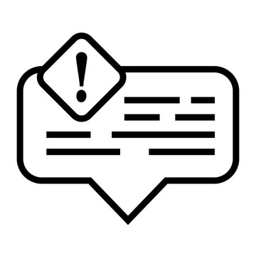 testimonial Line Icon