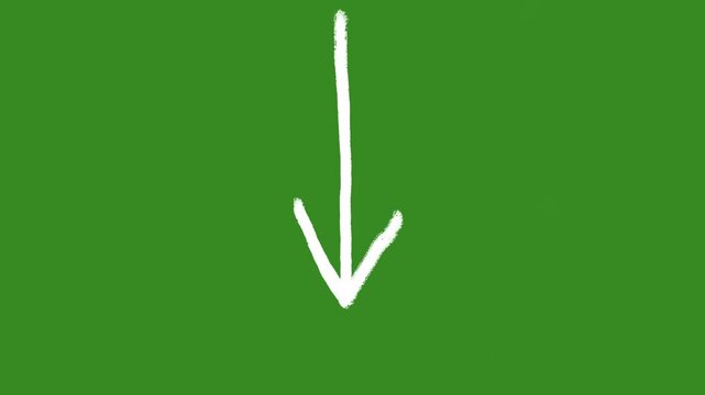 Hand-Drawn Animated Arrows Green Screen| Doodle Directional Elements for Explainer Videos