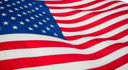 Fototapeta premium Memorial day tribute honoring fallen heroes under american flag