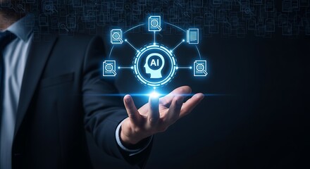 Artificial intelligence processing big data and digital information