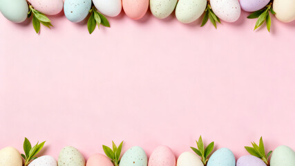 Minimal Easter Greeting Card Template