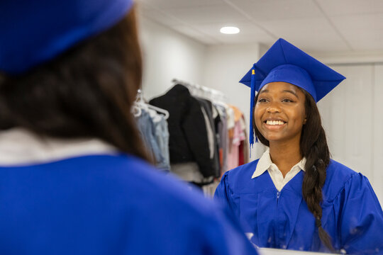 Black Teen confident portrait 