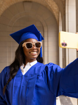 Black Teenager school graduate 