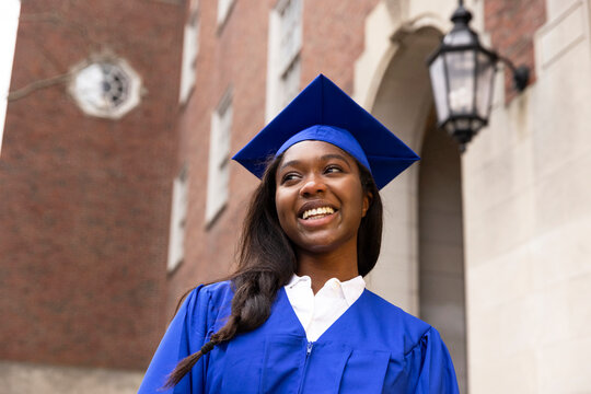  Black Teen casual portrait graduation 