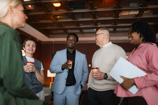 Coffee break in the office