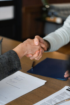 Handshake close-up