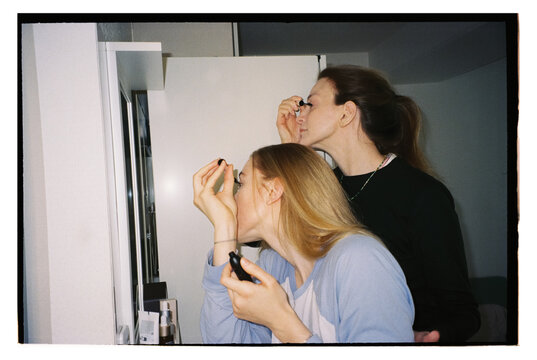 Morning Routine: Friends Getting Ready Together