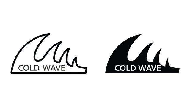 Cold Wave Icon Set