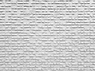 White brick wall texture background, suitable for interior and exterior design applications, as well as digital uses.