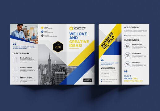 Business Trifold Brochure