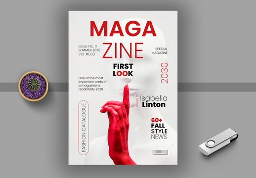 Fashion Magazine Cover Layout (1)