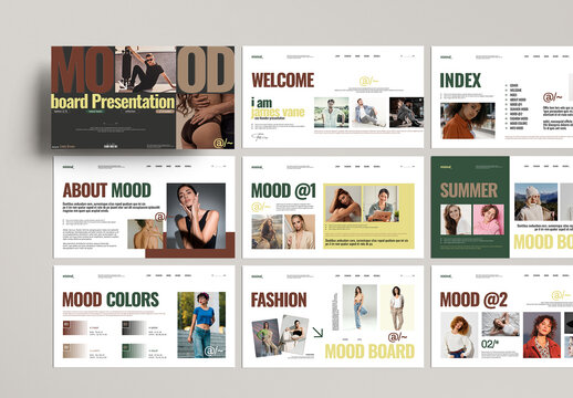 Mood Board Presentation Template