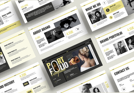 Portfolio Presentation Template