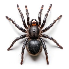 Obraz premium spider isolated on white background