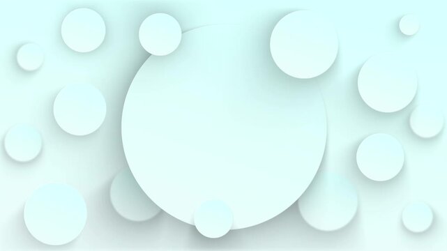 Light blue corporate abstract circles modern minimal background design suitable for business presentations, technology interfaces, web design, or minimalist backdrops
