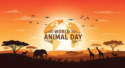 worldwide celebration of animal welfare and conservation on world animal day global awareness