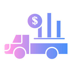 pickup Gradient icon © darwin