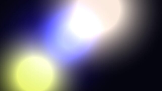 Bright Lights Shining in Dark Background.