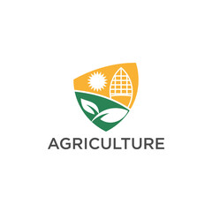 Agriculture Agrobisnis Logo Template