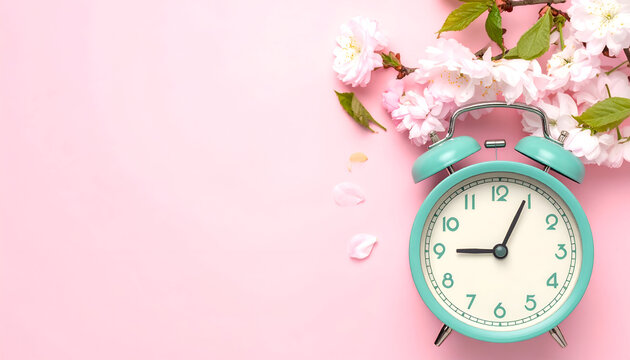 Spring Time Clock