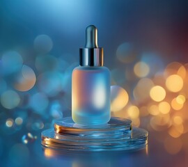 Glass Dropper Bottle Cosmetic Serum Packaging