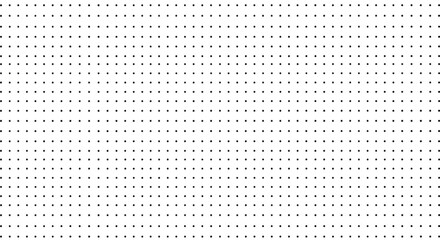 A grid pattern composed of evenly spaced dotted lines on a plain background