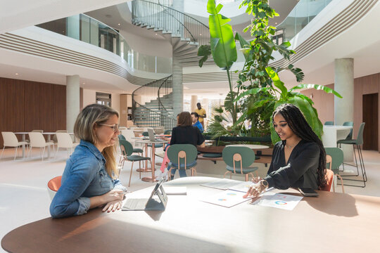 Business Strategy Discussion With Charts