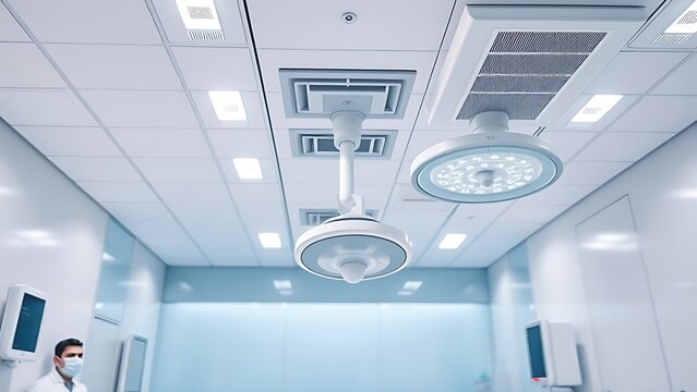 tennessine. Modern medical facility interior with clean clinical setting and professional ambient lighting. real-estate listings.