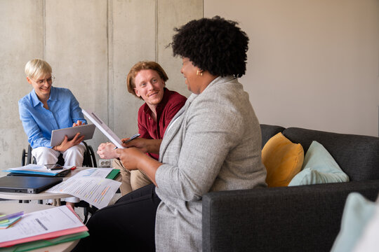 Collaborative Meeting in Modern Co-working