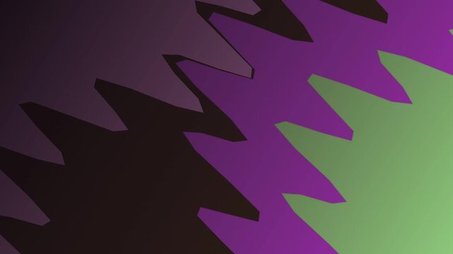 Abstract geometric wave pattern with gradient colors and sharp edges