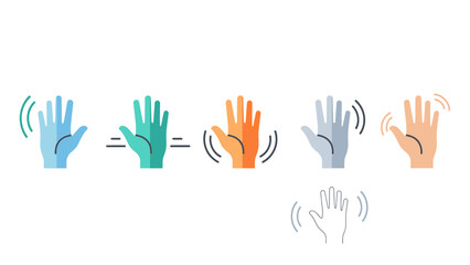 Obraz premium Hands Signing Equality