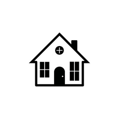 Fototapeta premium Simple House Icon