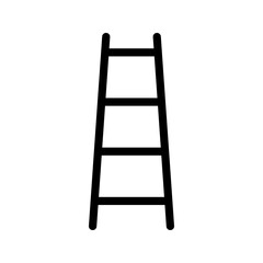 Professional Ladder Icon Collection: Modern Construction, Access, and Maintenance Symbols