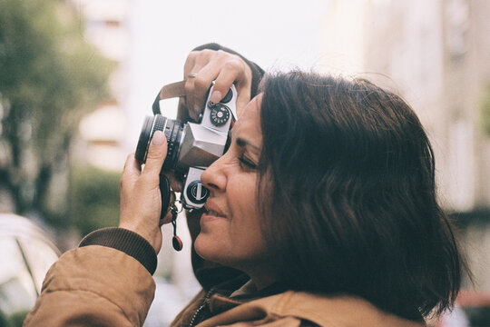 Street analog photographer