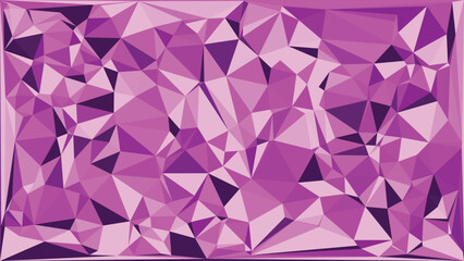 Fototapeta premium Vibrant purple and magenta abstract triangles background excellent for creative digital projects