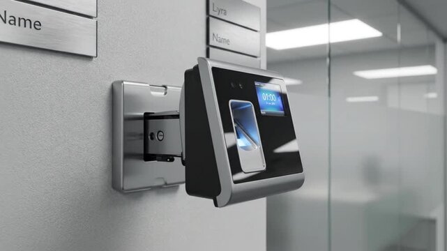 Biometric Fingerprint Scanner for Office Security Access Control System