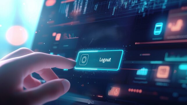 Interactive digital interface with touch