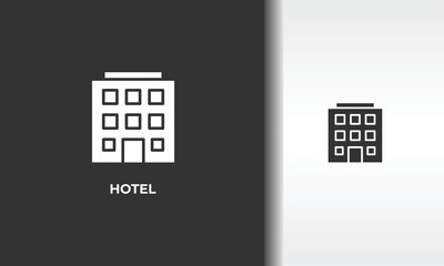 Hotel Vector, Icon Or Logo Sign Isolated Symbol Illustration