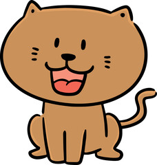 Illustration of cat © olllikeballoon