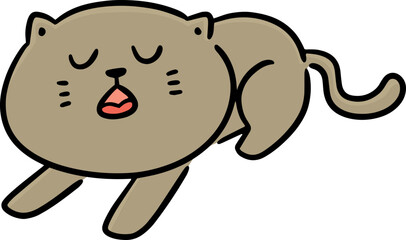 Illustration of cat © olllikeballoon