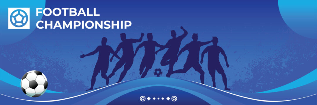 Soccer Sports Day Background Vector. International Sports Day Illustration. Graphic Design for the decoration of gift certificates, banners, and flyer