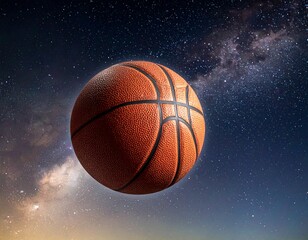 basketball in the sky