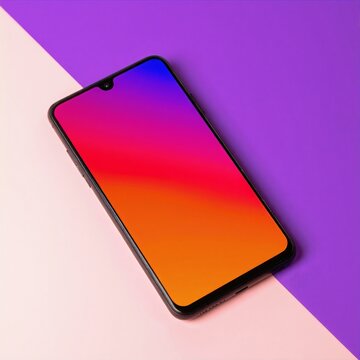 sleek iPhone X mockup on a clean background, showcasing edge‑to‑edge display and reflective glass finish