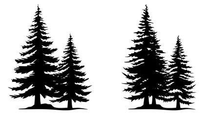 Obraz premium tree illustration with transparent background 