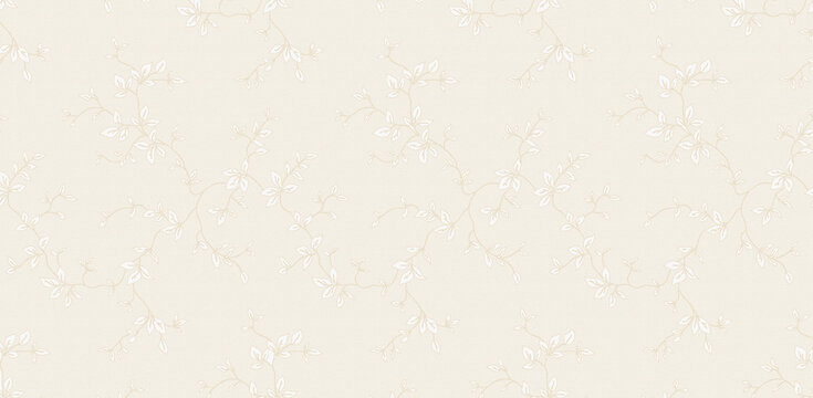 This image features an elegant and delicate botanical design with slender vines and gracefully intertwined leaves.