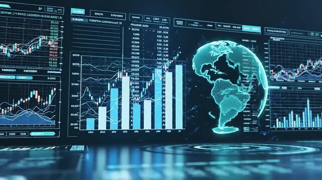 Global Data Analysis and Virus Visualization.