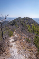 高御位山（たかみくらやま）兵庫県加古川市と高砂市にまたがる標高304mの山のハイキング中に見える風景