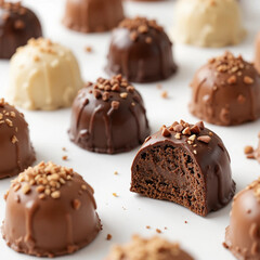 chocolate candy on a plate