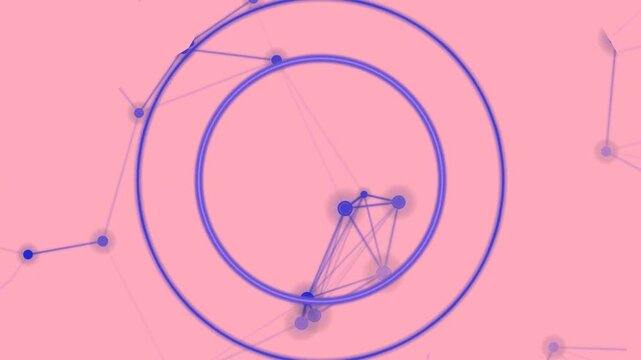 Network Visualization with Nodes and Circles.